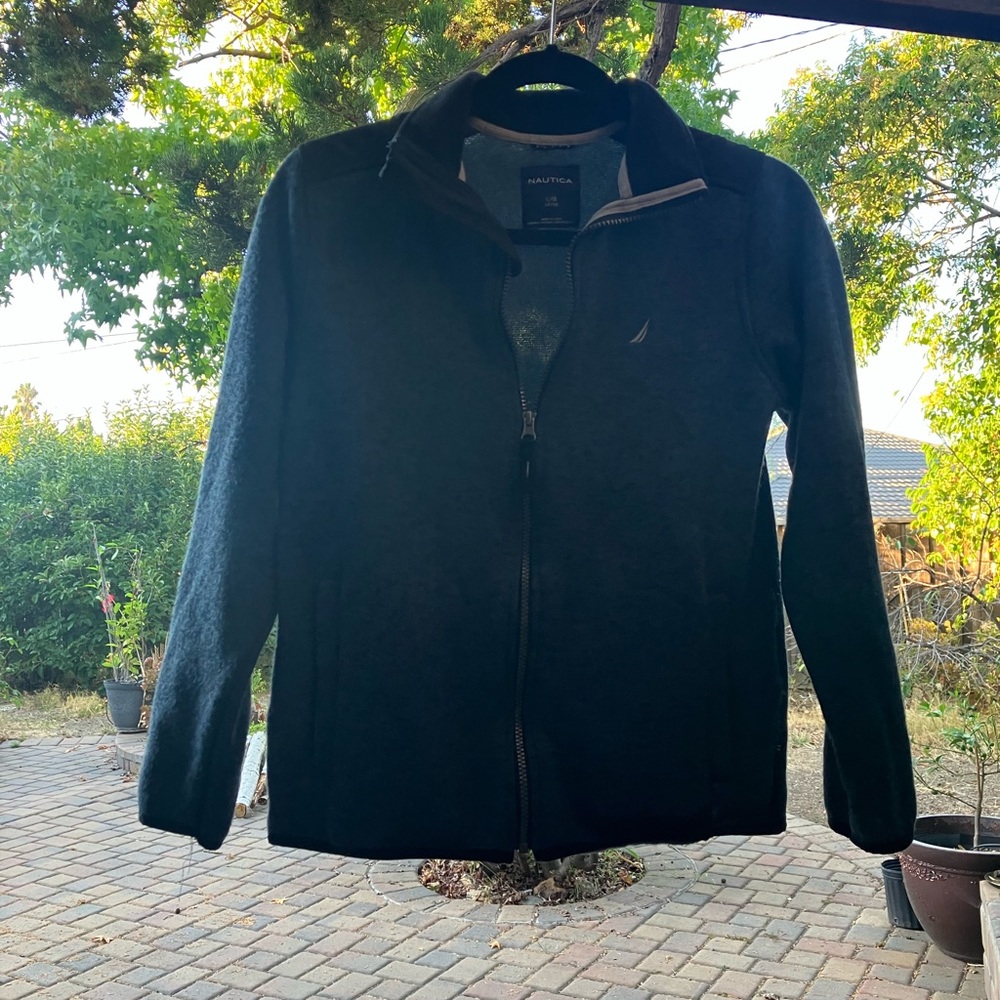Boy’s Heathered Navy Jacket